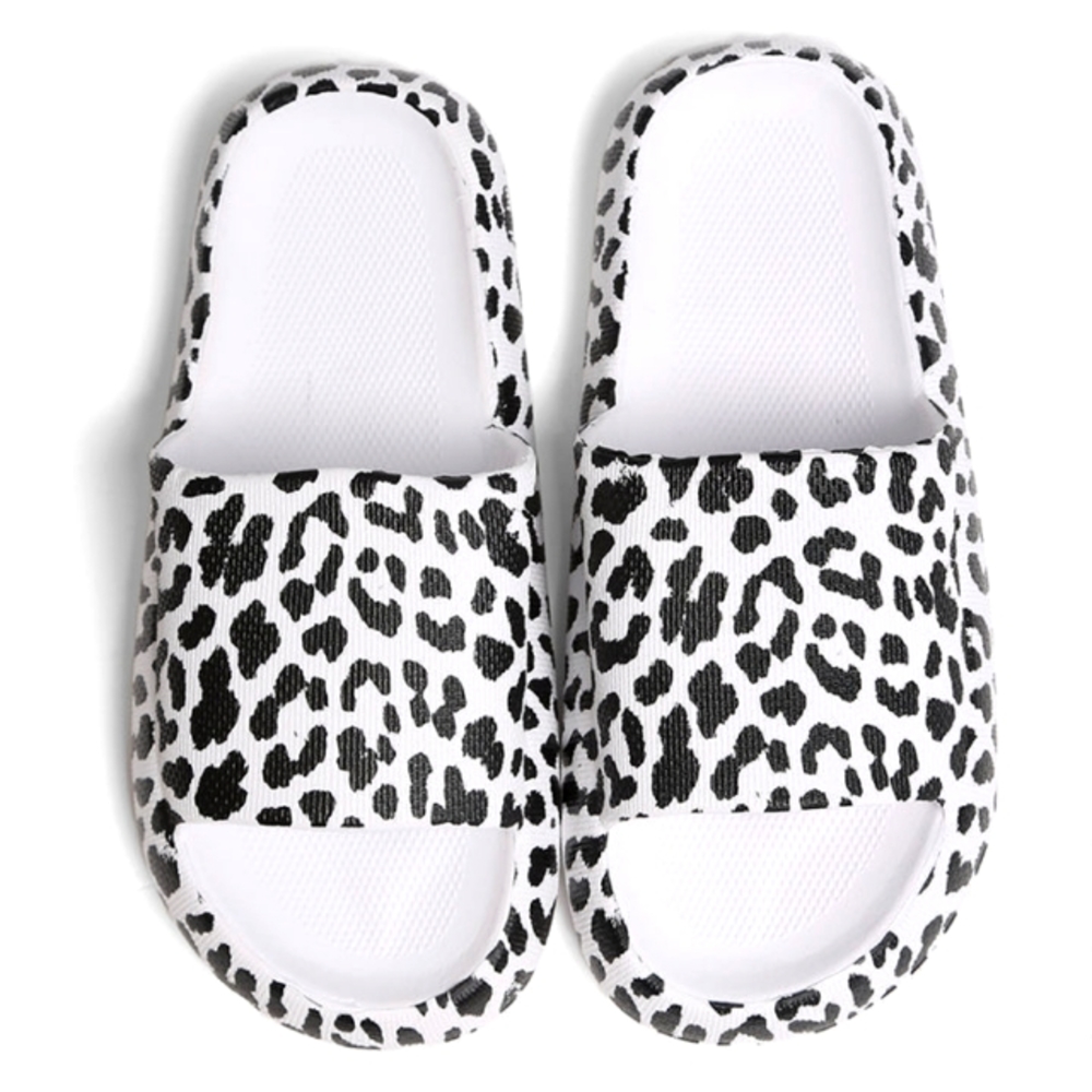 Slide into my DM Leopard Print Sliders